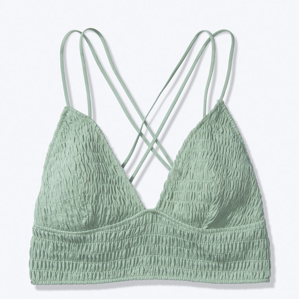 Victoria's Secret Green Bralette sz L